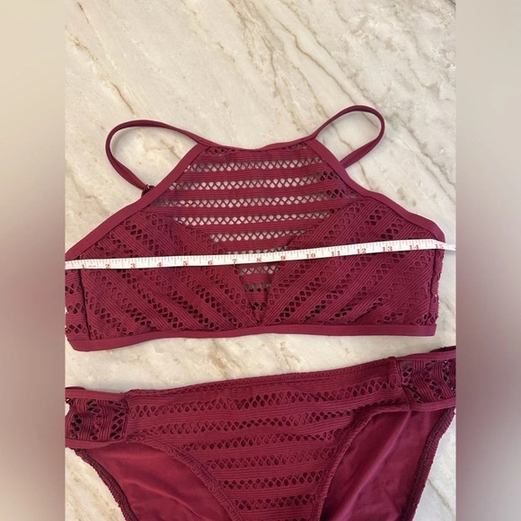 Kenneth Cole 2 pc bathing suit set bikini swimwear women’s size 12/14 L / XL - Picture 8 of 10